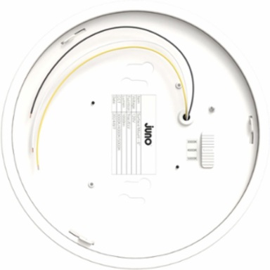 Juno SlimBasics Surface Mount - Gen 2, 6IN, Switchable CCT – 3000K, 4000K, and 5000K, 90+ CRI, Environment, Matte White