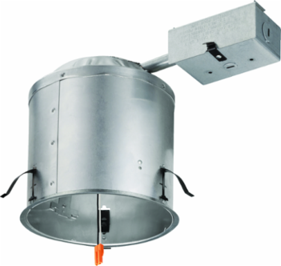 6 Inch Air-tight Recessed Downlight, 120V, Aluminum, Nickel Finish