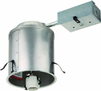 6 Inch Air-tight Recessed Downlight, 120V, Aluminum, Nickel Finish