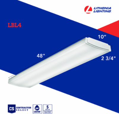 4 Inch LED Wraparound Fixture, 4000 Lumens, 32W, MVOLT, Dimmable