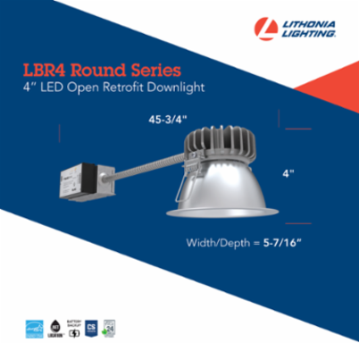 Recessed LED Retrofit Kit 4 Inch