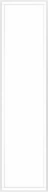 LED Flat Panel Light, 1 ft. x 4 ft., Switchable Color Temp