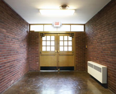 Quantum Emergency Exit Sign, 19.25 Inch x 8 Inch, LED, 160 Lumens