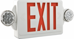 Quantum Emergency Exit Sign, 19.25 Inch x 8 Inch, LED, 160 Lumens