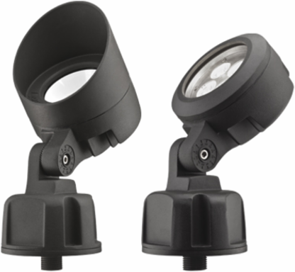 LED Flood Light 5000 K Bronze, 600-800 Lumens, Knuckle Mount