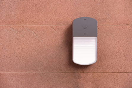 Outdoor Wall Pack, 120V, LED, 1 Lamp, Bronze, 3 x 5.35 x 10.5 Inch