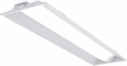LED Recessed Light, 120-347 V, Steel, White