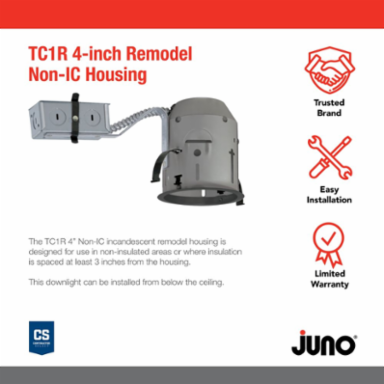LITH TC1R 4IN Incandescent Remodel