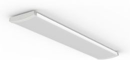Decorative Wrap, Square Medium Body, 48IN, Switchable lumens – 4000LM, 5000LM, and 6000LM- 80CRI, Curved Microprismatic Diffuser, Switchable CCT- 3000K, 4000K, and 5000K- 80CRI, 0-10V Dimming, MULTI-VOLT