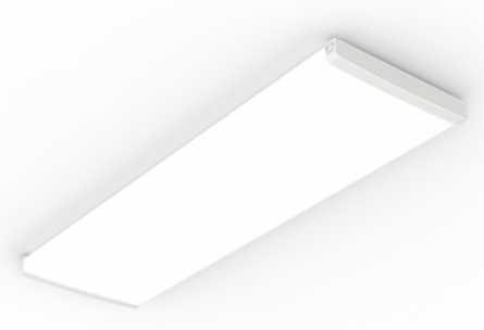 Decorative Wrap, Curved Medium Body, 48IN, 5500LM, 6500LM, 7500LM, Flat Microprismatic Diffuser, Switchable CCT- 3000K, 4000K, and 5000K- 80CRI, 0-10V Dimming, MULTI-VOLT