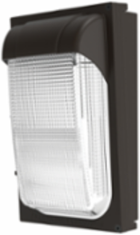 Wallpack, 22W, 5 Inch, Bronze Finish