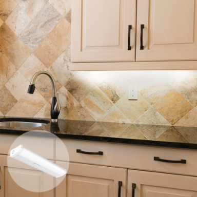 Economy LED Undercabinet with Switchable White, 12IN, Switchable CCT – 2700K, 3000K, 3500K, 4000K, and 5000K, 90 CRI, White