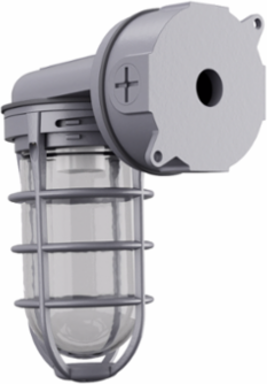 Utility Vapor Tight Fixture 120V 10 Inch x 7-1/4 Inch Gray