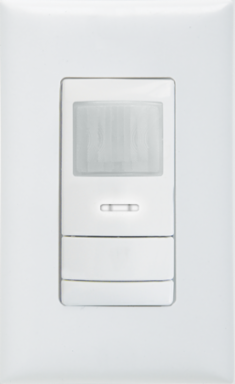 Wall Switch Sensor Switch, Indoor, 20 ft Detection, Dual Technology