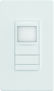 Wall Switch Motion Sensor, White, 20 ft Detection, 120-277V, 5-Year Warranty