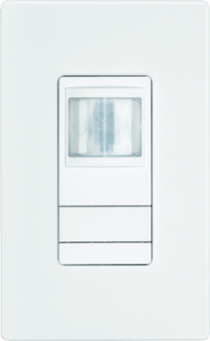 Wall Switch Motion Sensor, White, 20 ft Detection, 120-277V, 5-Year Warranty