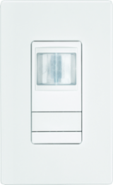 Wall Switch Motion Sensor, White, 20 ft Detection, 120-277V, 5-Year Warranty
