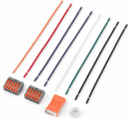 Lutron Ballast Retrofit Kit by C-Flex: Vertical CFL, 2-Lamp (Single Kit), 3000K, 3-Wire Driver, 1% Dimming, 3LDVCF-2K30-1