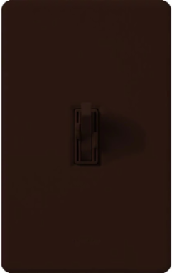 Ariadni Dual Fan/Light Control, 120V, 300W, 1.5A, Brown, Gloss Finish