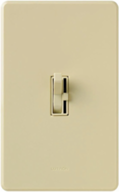 Ariadni LED+ Dimmer Switch, 150W LED/CFL or 600W Incandescent, Ivory