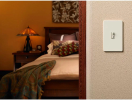 Ariadni LED+ Dimmer, 150W LED/CFL or 600W Incandescent, Toggle Switch, 4.60 x 2.86 Inch
