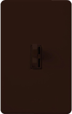 Ariadni LED+ Dimmer 150W, Brown, Indoor Use, Toggle Switch
