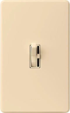 Ariadni LED+ Dimmer 150W LED/CFL, 600W Incandescent, Ivory Clamshell