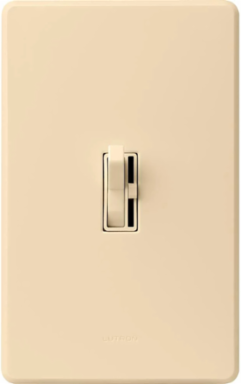 Ariadni LED+ Dimmer 150W LED/CFL, 600W Incandescent, Ivory Clamshell