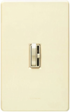 Ariadni Dimmer Switch for 250W CFL/LED, Almond Finish, 3-Way Capability