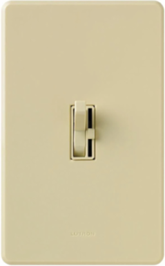 Ariadni Dimmer Switch for LED/CFL, 250W, Ivory, 3-Way/Singe-Pole