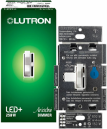 Ariadni LED+ Dimmer Switch 250W for CFL/LED, 600W Incandescent/Halogen