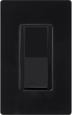 Claro Single Pole Switch 15A 4.69x2.94 Inch Glossy Black