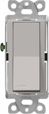 Claro Single Pole Switch 15A 1800/4155W Gloss Gray