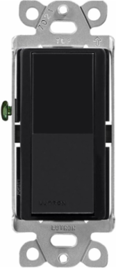 Claro 3-Way Switch 15A Black, 4.69 x 2.94 Inch, Gloss Finish
