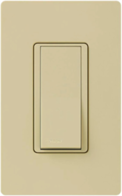 Claro 3-Way Switch 15A Ivory, 120/277 VAC, 4.69 x 2.94 Inch, Paddle Switch