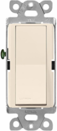 Claro 3-Way Switch 15A Light Almond, Glossy Finish, 4.69 x 2.94 Inch