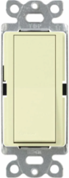 Claro 4-Way Switch 15A Almond, 4.69 x 2.94 Inch, Gloss Finish