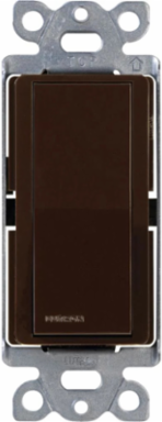 Claro 4-Way Switch 15A Brown, Glossy Finish, 1800W/4155W Ratings