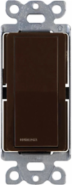 Claro 4-Way Switch 15A Brown, Glossy Finish, 1800W/4155W Ratings