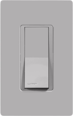 Claro 4-Way Switch 15A Gloss Gray, 4.69 x 2.94 Inch, Wallbox Mounted