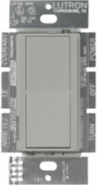 Claro 4-Way Switch 15A Gloss Gray, 4.69 x 2.94 Inch, Wallbox Mounted