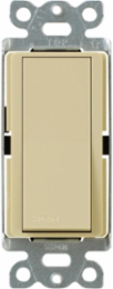 Claro 4-Way Switch 15A, Gloss Ivory, Paddle Switch, 120/277 VAC