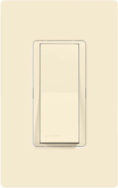 Claro 4-Way Switch 15A Lighting Control, Light Almond, Glossy Finish