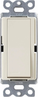 Claro 4-Way Switch 15A Lighting Control, Light Almond, Glossy Finish