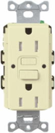 GFCI Receptacle 15 Amp, Self-Testing, 4.69 x 2.94 Inch, Tamper-Resistant