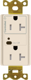 Wireless Split Receptacle 20A Light Almond, 4.69 x 2.94 Inch