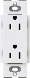 Tamper-Resistant Receptacle 15 Amp 125V Gloss Finish White