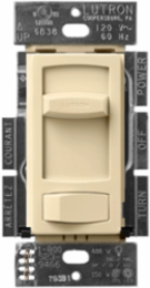 Skylark Contour LED+ Dimmer Switch, 150W LED/600W Incandescent, Ivory Color