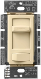 Skylark Contour Quiet 3-Speed Fan Control, 120V, 1.5A, 4.69 x 2.94 Inch, Gloss Ivory