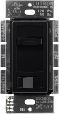 Skylark Contour 3-Way Fan Control, 1.5A, 120V, 3 Speed, Black Finish